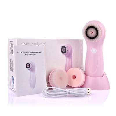 Mini microcurrent spin facial cleaning brush face cleaning brush electric facial cleansing brush